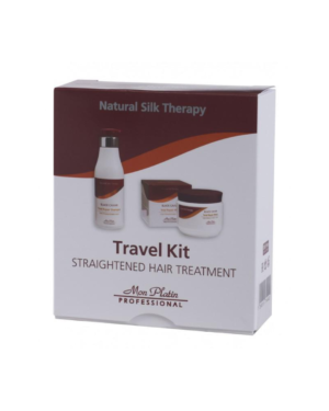 ערכת נסיעות לשיער חלק | Mon Platin Black Caviar Travel Kit Straightened Hair Treatment